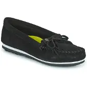 Minnetonka Mocasines 'Kilty plus' negro / blanco