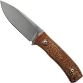 Lionsteel Cuchillo M4 Natural Canvas Micarta