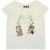 Ikks Camiseta XS10002-11-C niña - Blanco - 3 ans
