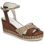 Regard Sandalias con plataforma DOUAI mujer - Marrón - 37
