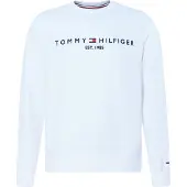 Tommy Hilfiger Sudadera 'Logo Embroidery Flex' navy / rojo / blanco