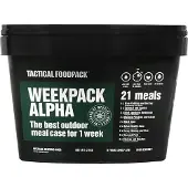 Tactical Foodpack - Alimentación/hidratación - Weekpack Alpha 2210g