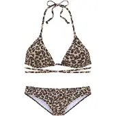 Bruno Banani Bikini ecru / arena / marrón / negro