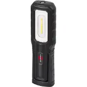 Brennenstuhl 1175640, Linterna de mano, Negra, Plástico, Botones, IP54, LED