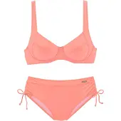 LASCANA Bikini rojo anaranjado