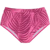 LASCANA Braga de bikini rosa / burdeos / blanco
