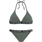 Elbsand Bikini caqui / negro / blanco