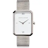 Kapten & Son Reloj analógico 'Grace Silver Mesh' plata