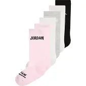 Jordan Calcetines gris moteado / rosé / negro / blanco