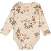 Fixoni Pijama entero/body beige / marrón / verde oscuro