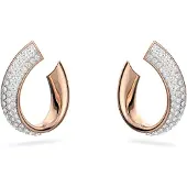 Swarovski Pendientes 'Exist' oro rosa