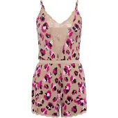 LASCANA Pijama chamois / cyclam / rosa / negro