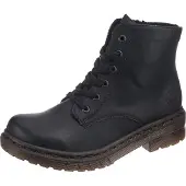 Rieker Botines con cordones negro