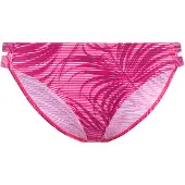 LASCANA Braga de bikini deportiva rosa / rosa oscuro / blanco