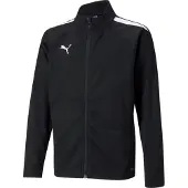 Puma Chaqueta deportiva 'TeamLiga' negro / blanco