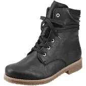 Rieker Botines con cordones negro