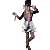 Atosa Disfraz De Niña Hatter Halloween