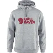 Fjällräven - Logo Hoodie - Sudadera size XL, gris