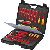 Knipex Maletín estándar , de 26 piezas, con herramientas aisladas