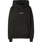 Pegador Sudadera 'CLARITA' negro / blanco