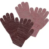 CeLaVi Guantes 'Magic' marrón oscuro / gris / altrosa