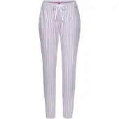 s.Oliver Pantalón de pijama lila claro / blanco