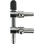 Aquanova AQN NV-S2 METALLVENTIL, 2 salidas