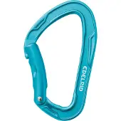 Edelrid - Mission Bent - Mosquetón cierre instantáneo turquesa