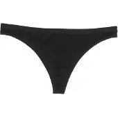 Icebreaker - Women's Siren Thong - Pantalones interiores de lana merina size L, negro