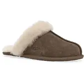 Ugg para mujer. 1106872 Zapatillas de Piel Scuffette II marrón (39), Plano, Serraje, Ninguno, Homewear, outlet 2026.