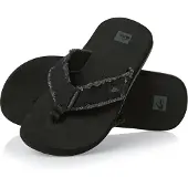 Quiksilver Chanclas MONKEY ABYSS hombre - Negro - 40