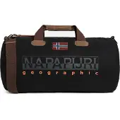 Napapijri Bolsa de fin de semana 'Bering 3' marrón / gris / naranja / negro