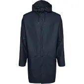 Rains - Chaquetas - Long Jacket W3 Navy - Talla XS - Azul marino