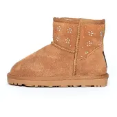 Gooce Botas de nieve 'Floria' marrón / marrón castaño
