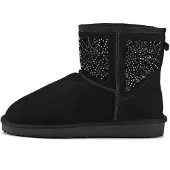 Gooce Botas 'Lana' negro / plata