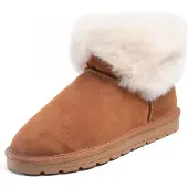 Gooce Botas 'Fury' marrón / blanco