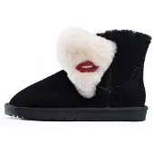 Gooce Botas de nieve 'Jalila' rojo / negro / blanco