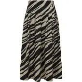 HotSquash Falda beige / negro