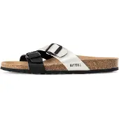 Bayton Zapatos abiertos 'Cleo' negro / plata