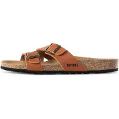 Bayton Zapatos abiertos 'Cleo' marrón / cognac / negro