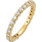 Elli Anillo oro / transparente