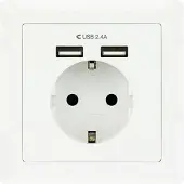 TooQ Base De Enchufe Usb