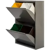 OEM 77013 Armario Metálico Para Reciclaje Con 4 Cajones