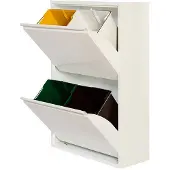 OEM 77012 Armario Metálico Para Reciclaje De 4 Cajones