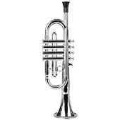 Reig Musicales Trompeta Metalizada 8 Pistones 42 Cm