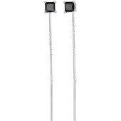 Elli Pendientes negro / plata