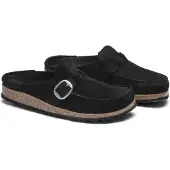 Birkenstock Zapatos abiertos 'Buckley' negro / plata