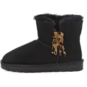 Gooce Botas de nieve 'Gloria' marrón claro / negro