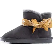 Gooce Botas de nieve 'Willow' curry / antracita / blanco