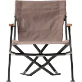 Snow Peak Luxury Low Beach Chair, gris